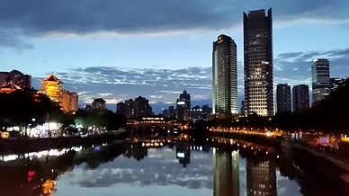 四川旅行游玩拍摄城市风光视频的预览图